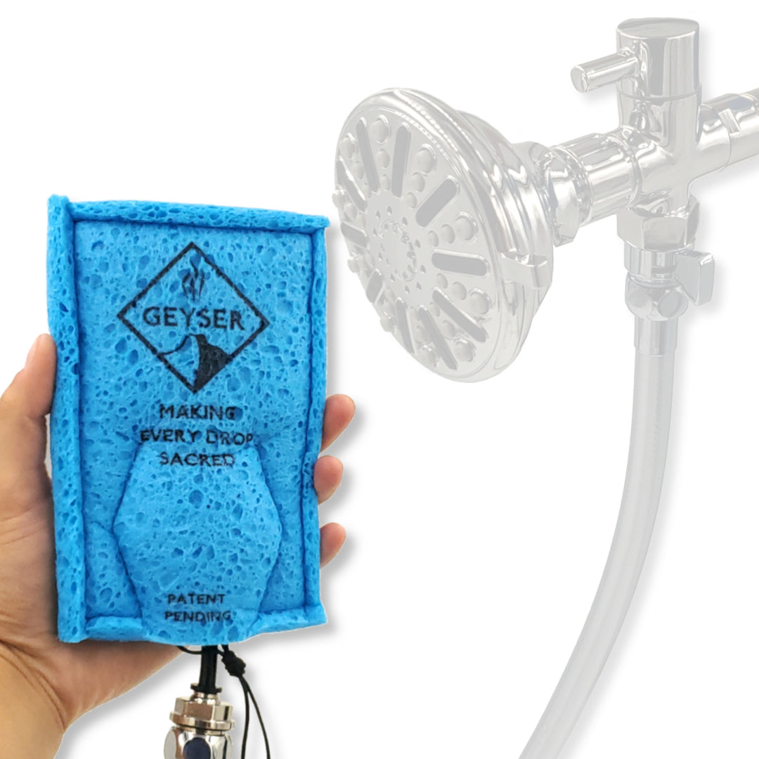 Geyser EcoShower | Replaces Shower Wand | Half Kit